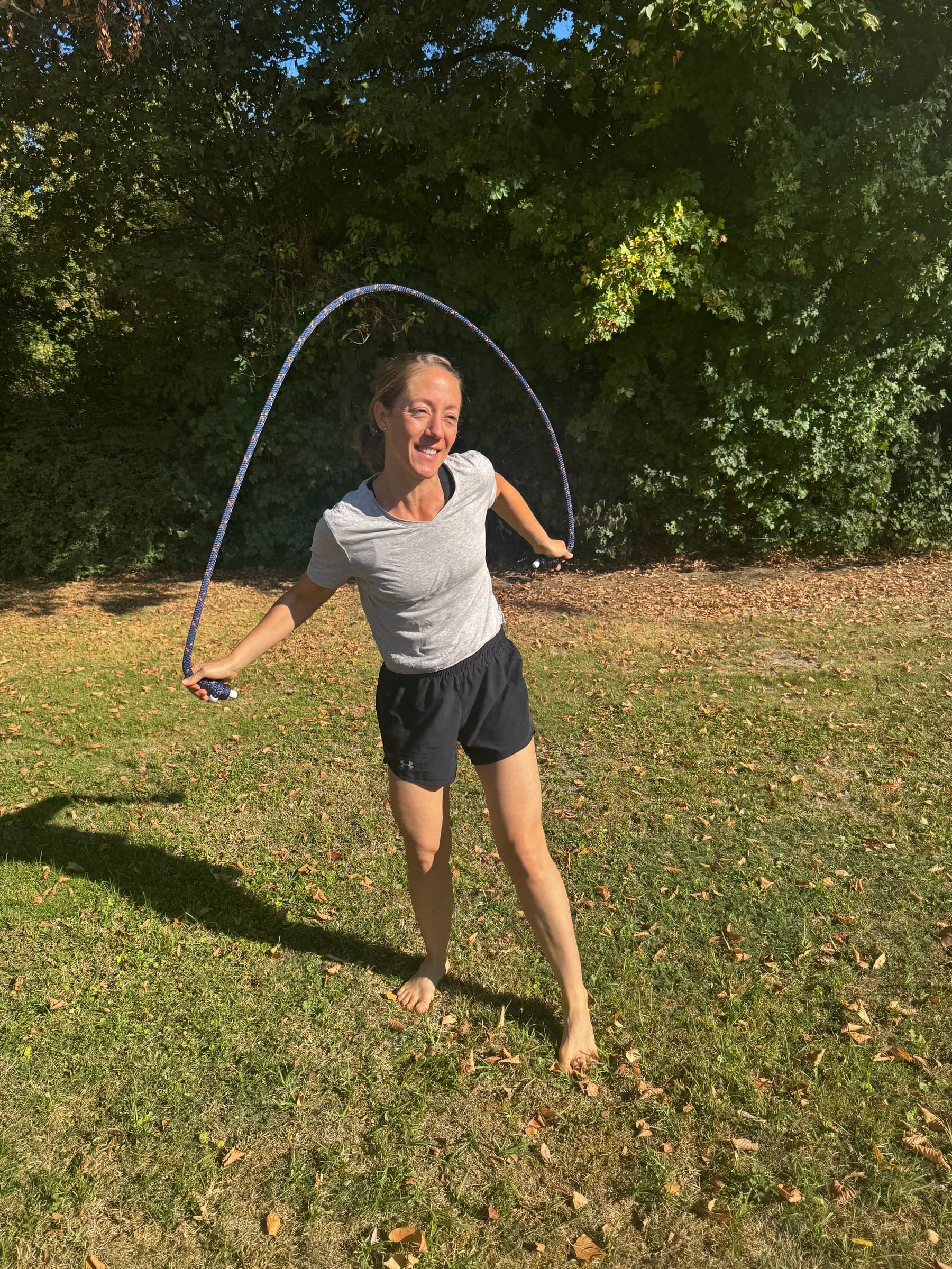 Julia Zinsmeister beim Rope Flow